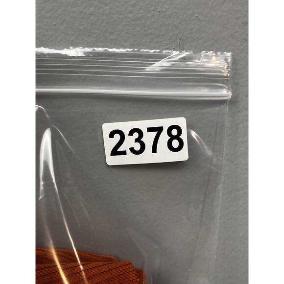 Forever 21 Top‎ Womens Small Ribbed Off-the-Shoulder Rust Orange Stretch NEW - Picture 7 of 7